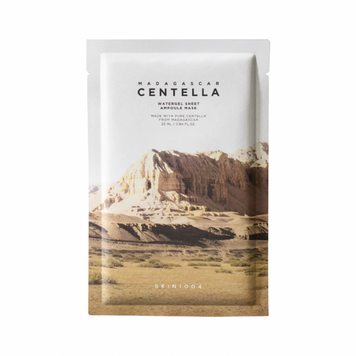 Зволожувальна маска для обличчя з центелою SKIN1004 Madagascar Centella Watergel Sheet Ampoule Mask 25 мл