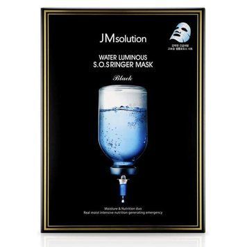 Маска для обличчя з гіалуроновою кислотою JM Solution Water Luminous S.O.S Ringer Mask Black 35 мл