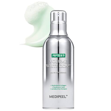 Освітлююча киснева есенція для обличчя з центелою Medi-Peel Peptide 9 Volume All In One White Cica Essence Pro, 100мл