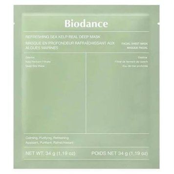 Нічна гідрогелева маска для обличчя з морськими водоростями Biodance Refreshing Sea Kelp Real Deep Mask