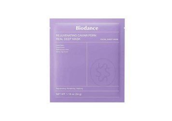 Омолоджувальна гідрогелева маска для обличчя Biodance Rejuvenating Caviar PDRN Real Deep Mask, 34 г