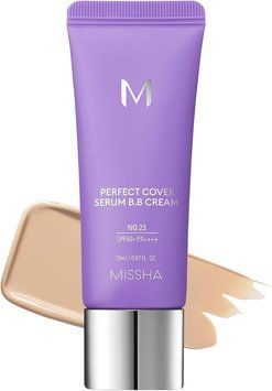 ВВ-крем для обличчя Missha Perfect Cover Serum BB Cream №23 Light Beige, 20мл