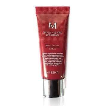 BB крем Missha M Perfect Cover BB Cream SPF42 PA++ №21, 20 мл
