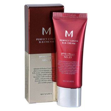 BB крем Missha M Perfect Cover BB Cream SPF42 PA++ №23, 20 мл