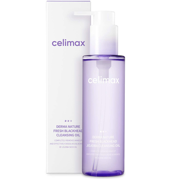 Гідрофільна олія для очищення обличчя Celimax Derma Nature Fresh Blackhead Jojoba Cleansing Oil, 150 мл