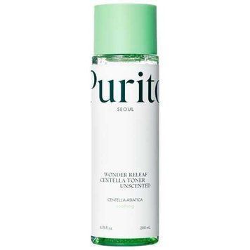 Тонер заспокійливий з центеллою без олій Purito Seoul Wonder Releaf Centella Toner Unscented, 200 ml